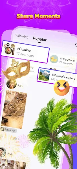 Share Moments screenshot